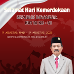 Dirgahayu Republik Indonesia ke-81